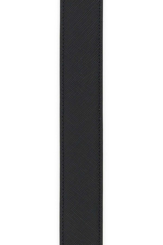 Black leather belt Black PRADA (2CC672053)
