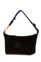 Dark brown corduroy shoulder bag MIU MIU (5NE8412IG4)