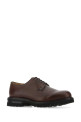 Chocolate leather Shannon lace-up shoes CHURCH'S (EEC3299AF0)