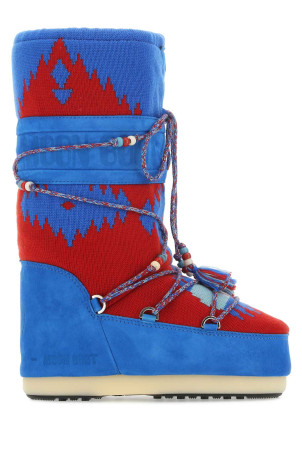 Multicolor suede and fabric boots ALANUI (LMIE001F22KNI001)