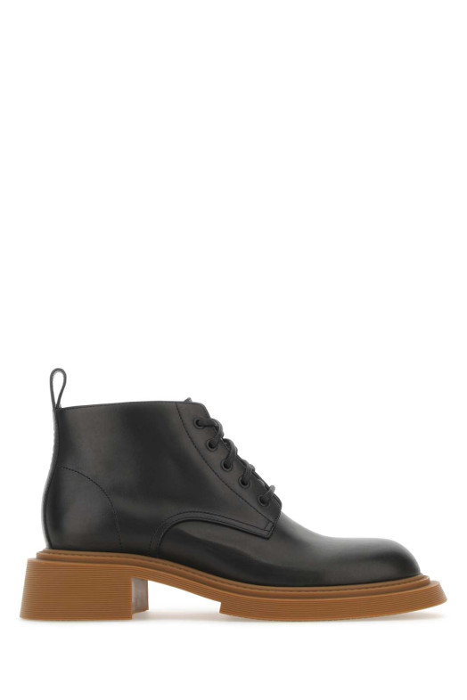 Black leather ankle boots Black LOEWE (M816285X69)
