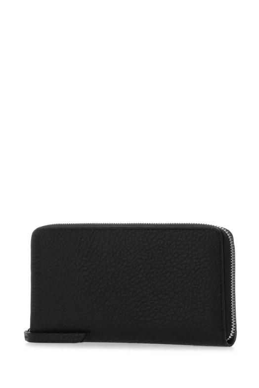 Black leather wallet MAISON MARGIELA (S56UI0110P4455)