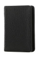 Black leather card holder MAISON MARGIELA (S56UI0128P4455)