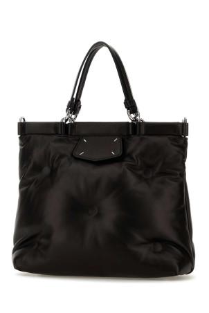 Black leather handbag MAISON MARGIELA (S56WD0133P8840)