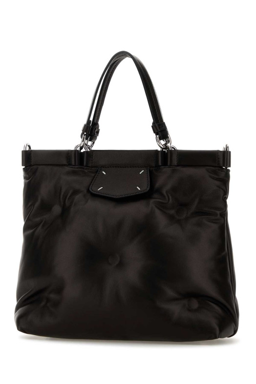 Черная кожаная сумка MAISON MARGIELA (S56WD0133P8840)