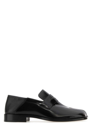 Black leather Tabi loafers MAISON MARGIELA (S57WR0117P3827)
