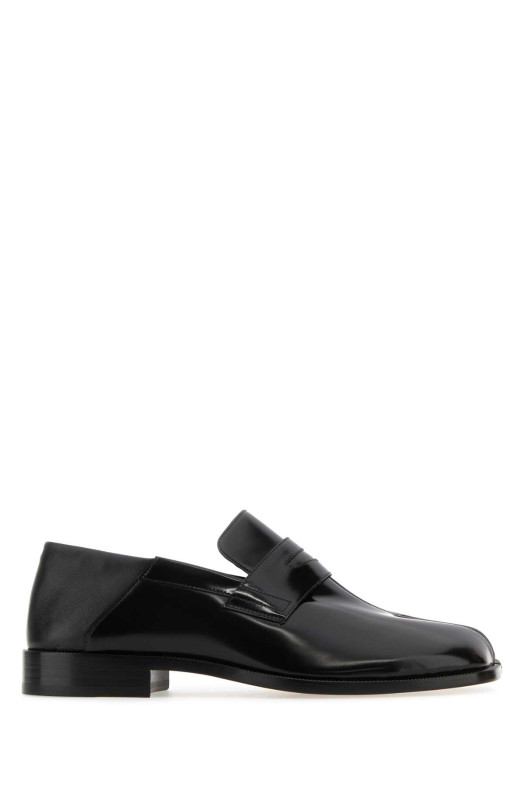 Black leather Tabi loafers MAISON MARGIELA (S57WR0117P3827)