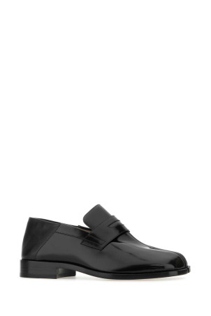 Black leather Tabi loafers MAISON MARGIELA (S57WR0117P3827)