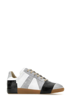 Multicolor suede and leather Replica sneakers MAISON MARGIELA (S57WS0524P7569)