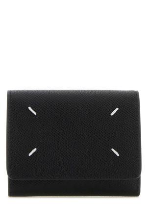 Black leather wallet MAISON MARGIELA (SA3UI0017P4745)