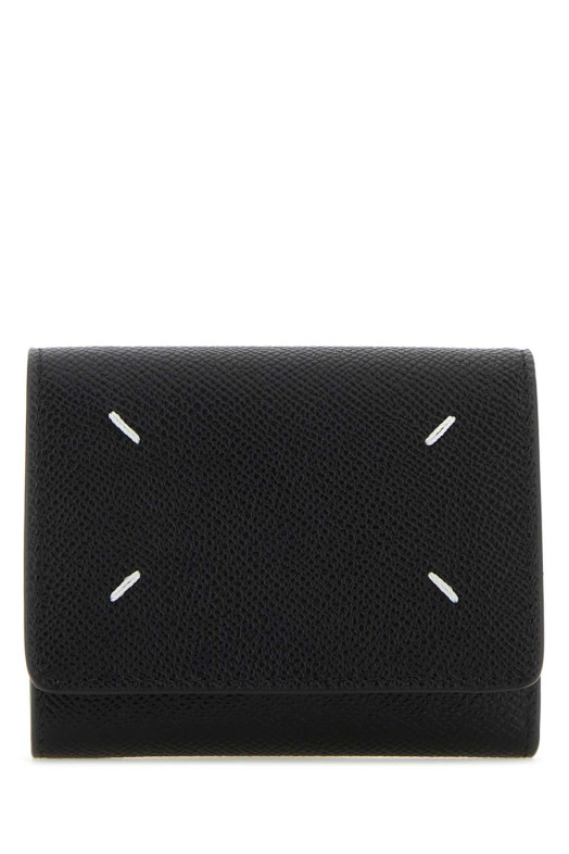 Black leather wallet MAISON MARGIELA (SA3UI0017P4745)