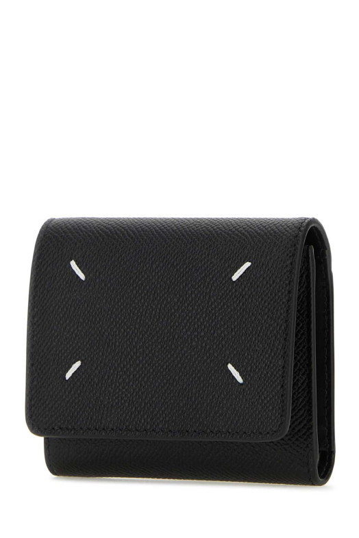 Black leather wallet MAISON MARGIELA (SA3UI0017P4745)