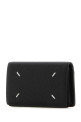 Black leather card holder MAISON MARGIELA (SA3VX0005P4745)