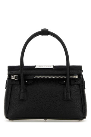 Black leather handbag MAISON MARGIELA (SB1WD0034P4348)