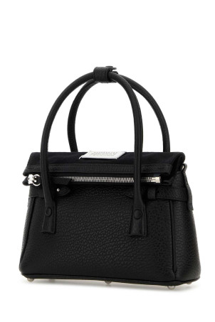 Black leather handbag MAISON MARGIELA (SB1WD0034P4348)