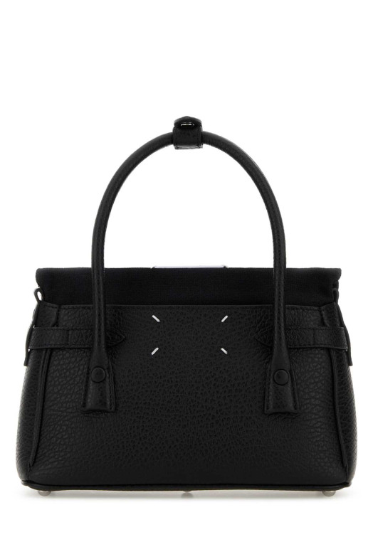 Black leather handbag MAISON MARGIELA (SB1WD0034P4348)