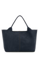 Navy blue suede shopping bag TOD'S (XBWEBRA0250XBL)