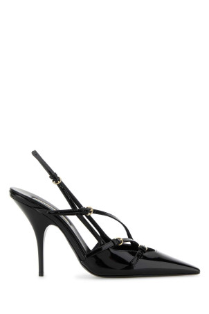 Black leather pumps Black MIU MIU (5I013EFM105069)