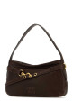 Шоколадная сумка через плечо из кожи наппа Avenue MIU MIU (5BC1822BBL)