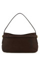 Шоколадная сумка через плечо из кожи наппа Avenue MIU MIU (5BC1822BBL)
