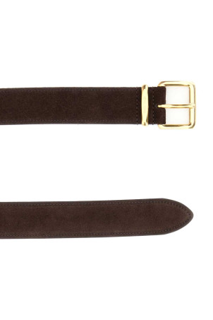 Brown suede belt MIU MIU (5CC5362CSS)