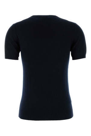 Dark blue cashmere sweater Blue MIU MIU (MMLB63SOOO174B)