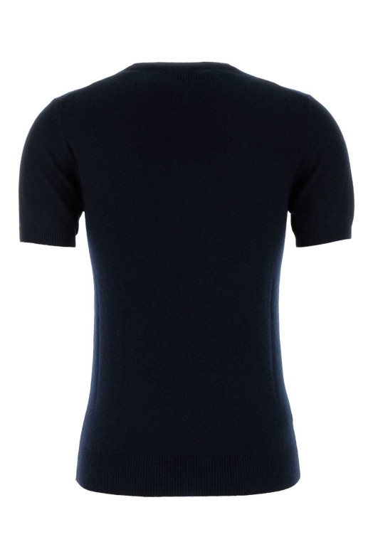 Темно-синий кашемировый свитер Blue MIU MIU (MMLB63SOOO174B)