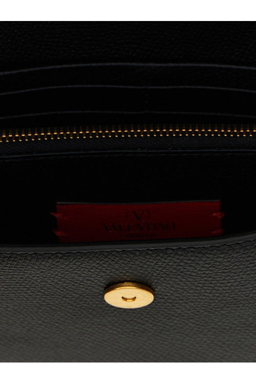 Кошелек на цепочке Valentino Garavani VLogo Signature Black W0P0S93RQR0NO