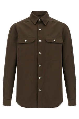 'Outershirt' shirt Brown
