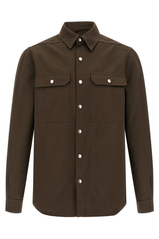 'Outershirt' shirt Brown