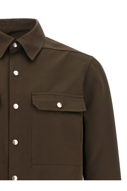 'Outershirt' shirt Brown