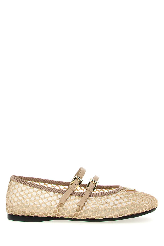 Double strap ballet flats Pink