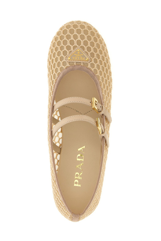 Double strap ballet flats Pink