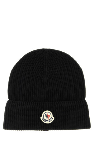 Шапка з логотипом, чорна MONCLER L10913B00022M1367999