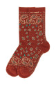 'Bandana' socks Red