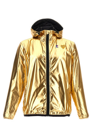 Comme Des Garçons Play x K-Way jacket Gold