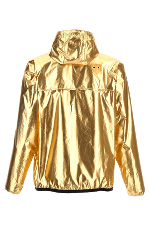 Comme Des Garçons Play x K-Way jacket Gold