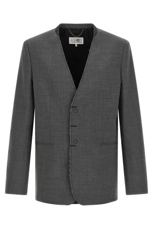 Wool blazer Gray