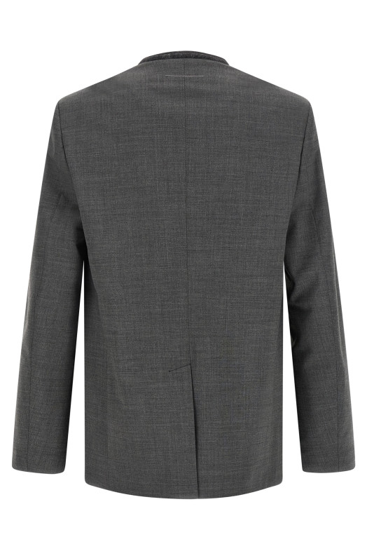 Wool blazer Gray