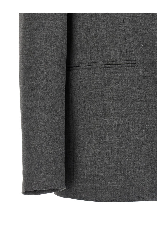 Wool blazer Gray