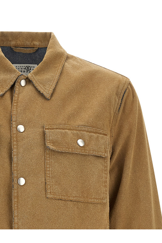 Куртка «Trucker» Бежевая SH0AM0078M30050123