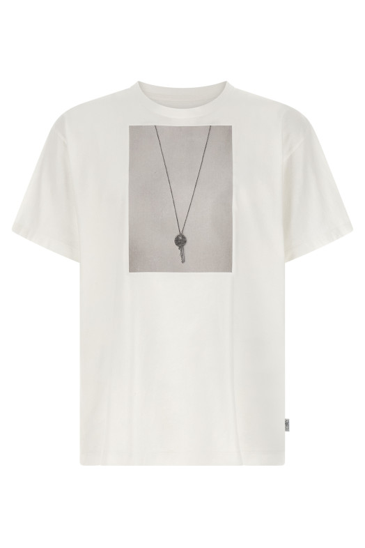 'chiave' print T-shirt White