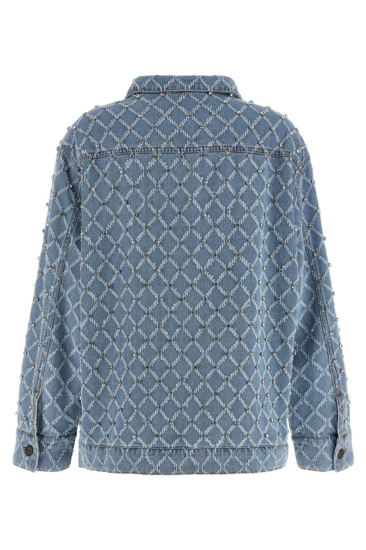 'Pifferaio' overshirt BLUE