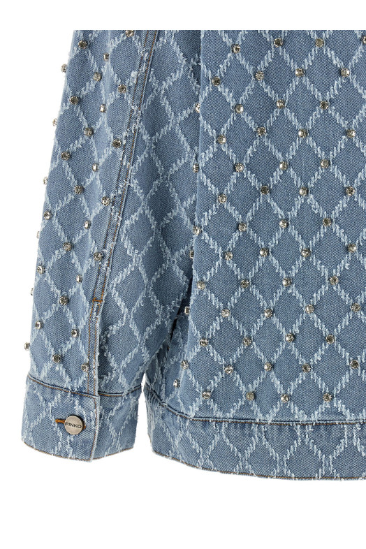 'Pifferaio' overshirt BLUE