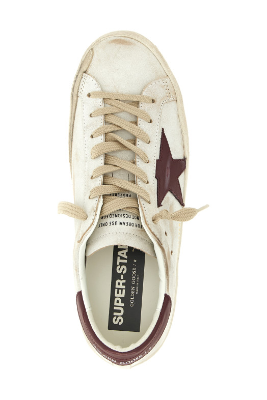 'Superstar' sneakers Bordeaux