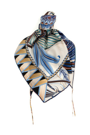 'Giada' triangle scarf Multicolor