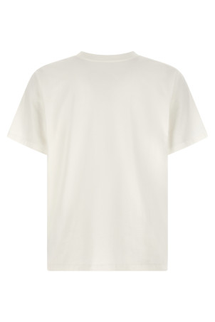 'etichette' patch t-shirt White