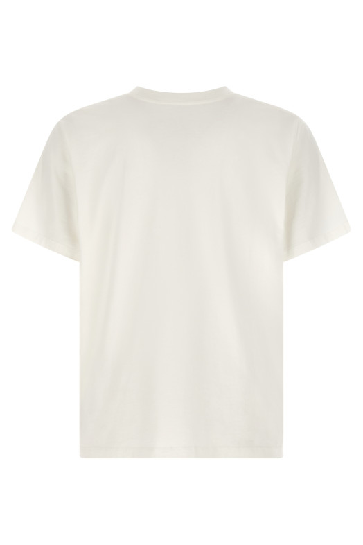 'etichette' patch t-shirt White
