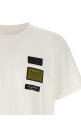 'etichette' patch t-shirt White