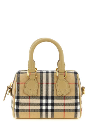 Mini bowling handbag Beige